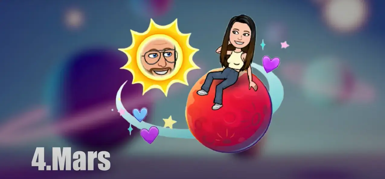 Mars Snapchat Planet