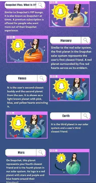 snapchat planets