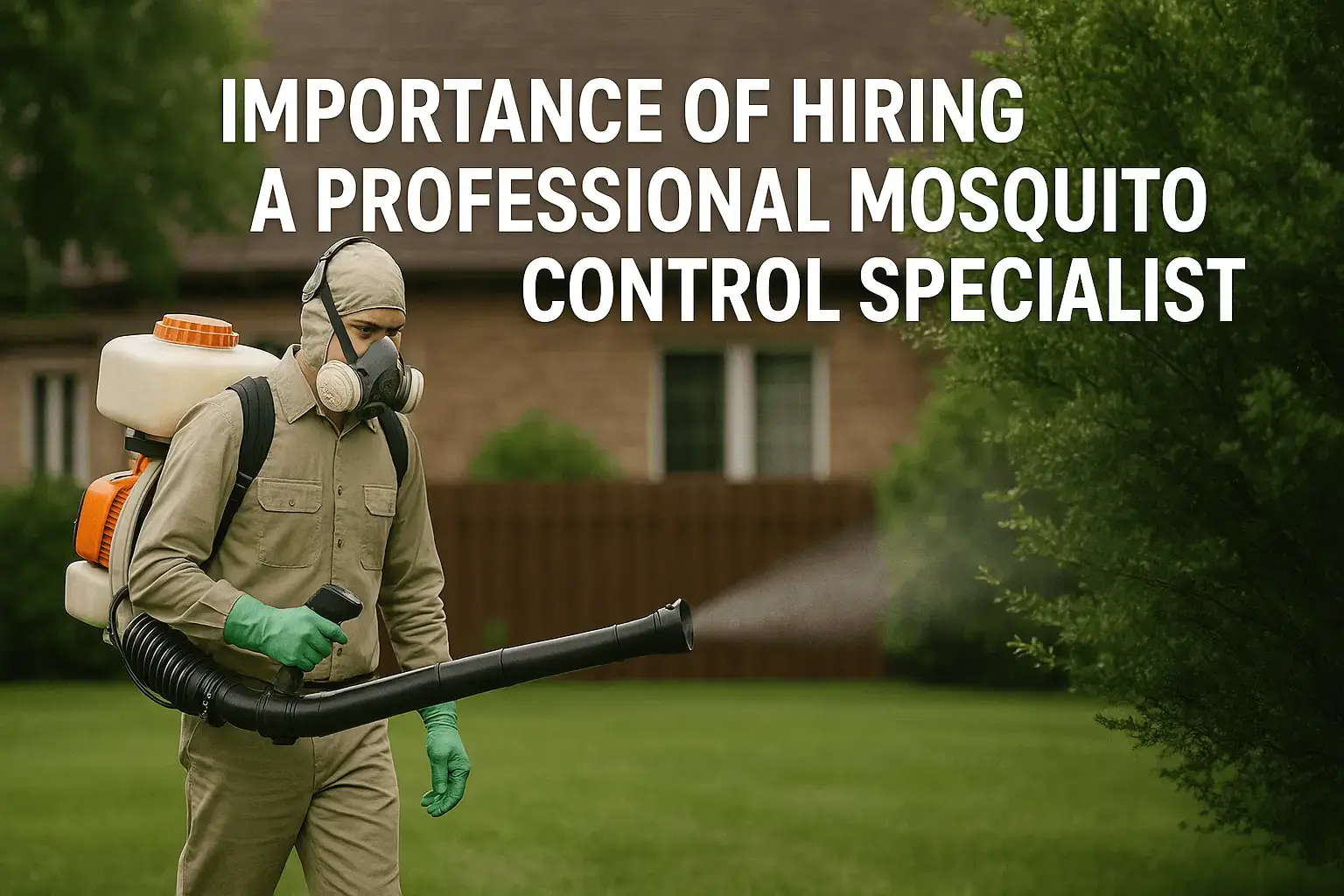 Importance of Hiring a Professional Mosquito Control Specialist