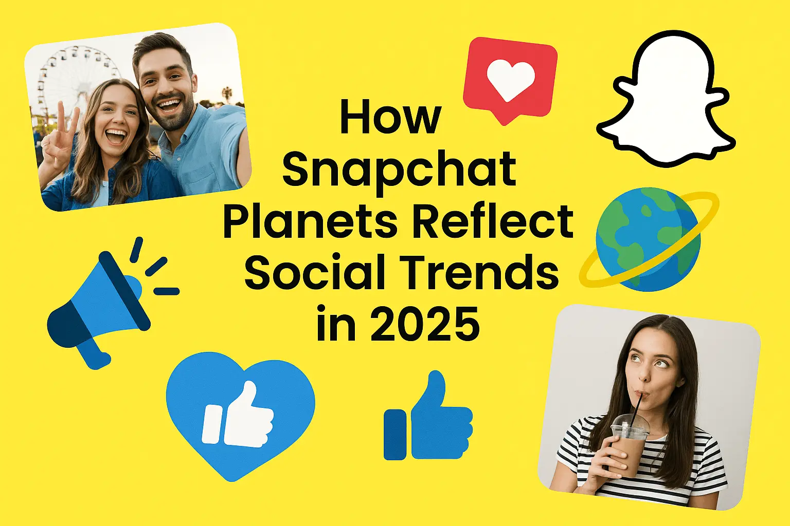 Snapchat Planets Reflect Social Trends